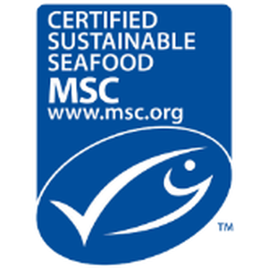 MSC Marine Stewardship Council certified sustainable seafood logo